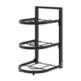 thumbnail image 2 of veasfak Pan Organizer Kitchen Organizer Pot Storage Rack Pot Rack Pot Organizer for Home Three Tier Pot Rack, 2 of 9