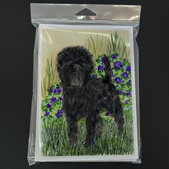 Affenpinscher Greeting Cards and Envelopes Pack of 8