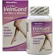 Angle View: Natural Care Ultra Vein-Gard For Men & Women -- 60 Capsules