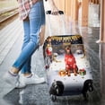 thumbnail image 3 of Happy New Year 2026 Doberman Pinscher Holiday Balloons Party Snow Travel Luggage Cover Doberman Dog Lover Gifts Suitcase Dust Protective Decor - 13018, 3 of 5