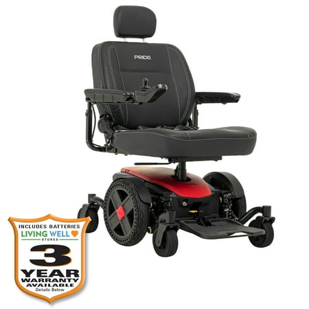 Pride Jazzy EVO 614 Power Wheelchair with 5-Year Extended Warranty