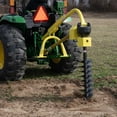 Titan Attachments 30 HP 3 Point Post Hole Digger Attachment, PTO Powdered Digger, Compact