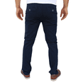 thumbnail image 3 of Pantalón de gabardina stretch John Silver  Corte recto color azul marino, 3 of 4
