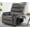 Grey, variant on Power Lift Recliner Chair for Adults, HSUNNS Elderly Lay Flat Velvet Recliners with Massage Heating, Electric Recliner for Living Room, Extended Footrest, Wireless Charging , USB Ports, Cup Holder