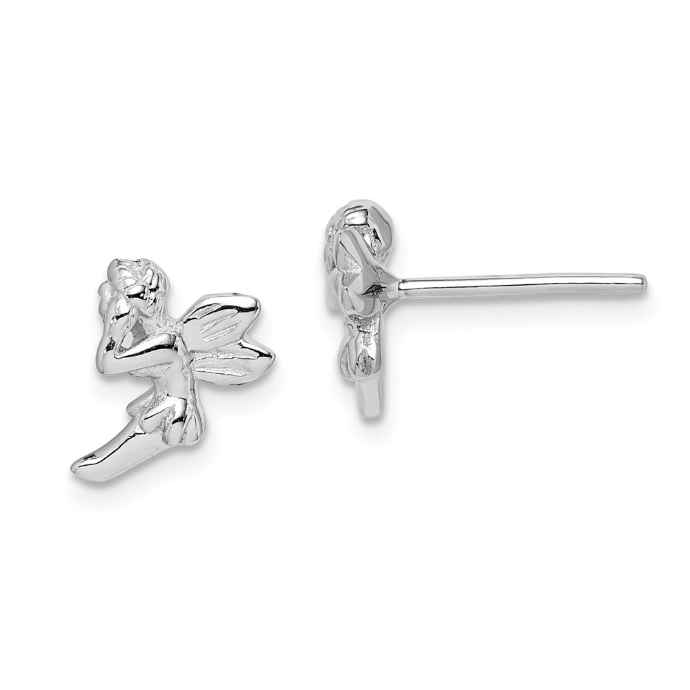 Details about   Madi K Sterling Silver Children's Bunny Post Stud Earrings MSRP $42 