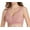 PINK, variant on Snap Front Lace Trim Mastectomy Bra with Pockets-M7216-SK-42