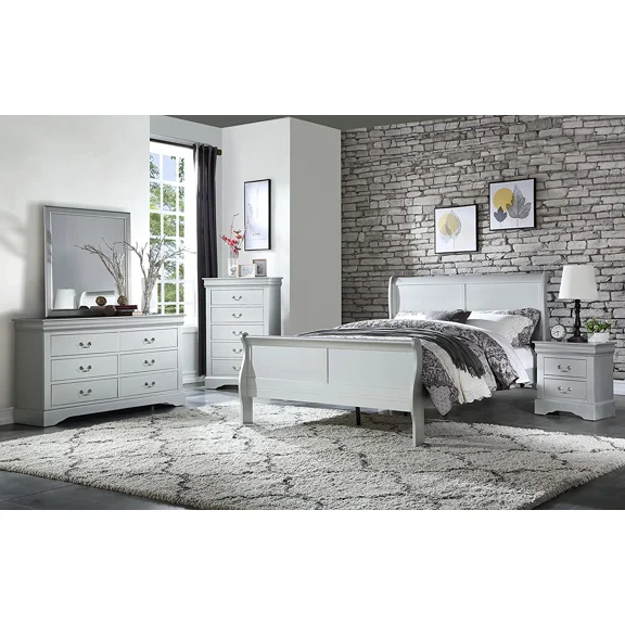 DAE 5-Piece Bedroom Set Bed, Dresser, Chest and 2 Nightstands