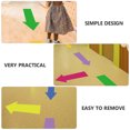 thumbnail image 3 of MasteelfCA 6pcs Colorful Arrow Wall Sticker Floor Stickers Stairs Stickers Floor Decal, 3 of 7