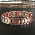 thumbnail image 4 of Soumake Men Bracelet Magnetic Pure Copper Durable Smooth Therapy Bracelet for Daily Wear, 4 of 8
