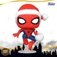 thumbnail image 2 of Funko Pop Spider Man con Gorro Navideño #1136 Marvel Figura Original, 2 of 3