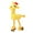 Yellow, variant on Yxwen Pet Toy Clearance Cute Giraffe Dog Chew Toy, Corduroy Squeaky Pet Toy with Cotton Rope Legs, Pet Interactive Toy for Small Medium Dogs Cat