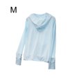 thumbnail image 3 of Qarigey Abrigo Ropa de protección solar Sudadera con capucha Protector solar Chaqueta elástica para exteriores Ropa deportiva Prendas para la parte del cuerpo Azul METRO, 3 of 6