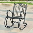 thumbnail image 2 of Segovia Iron Porch Rocker, 2 of 3