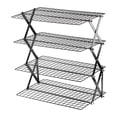 thumbnail image 3 of Siruishop Cooling Rack Baking Bread Muffins Drying Organizer Kitchen Folding Wire Rack 4 Tiers, 3 of 8