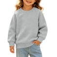 thumbnail image 2 of StSilkitty Baby Boys Girls Pullover Sweatshirts Lightweight Long Sleeve Crewneck Sweatshirt Tops Fall Casual Fashion Tops, 2 of 5