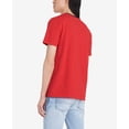 thumbnail image 2 of Camiseta Tommy Hilfiger de manga corta con cuello redondo y logotipo rojo manzana, 2 of 5