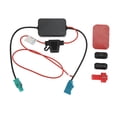 thumbnail image 1 of Amplificador de señal de antena de radio, interfaz FAKRA II, 12 V, 75 ohmios, amplificador aéreo AM FM para coches Jadeshay A, 1 of 8