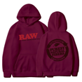 thumbnail image 3 of RAW-Sudadera con capucha para hombre y mujer, suéter de lana Polar con capucha, estilo Harajuku, Hip Hop, informal, de alta calidad, 3 of 3