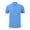 Blue, variant on HomeGardon Mens Shirts Turn Down Collar Short Sleeve,Mens Shirts Turn Down Collar Men's Solid Color Casual Shirt Button Turn-down Collar Short Sleeve,S-XXXXL