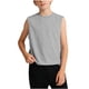 thumbnail image 2 of Camiseta de tirantes de cuello redondo para niña, de color liso, sin mangas, ideal para actividades al aire libre, cómoda, de talla mediana a grande, de poliéster., 2 of 6