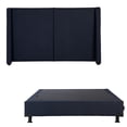 thumbnail image 1 of Base de Cama Queen Size DICASA Cabecera Milan Azul, 1 of 8