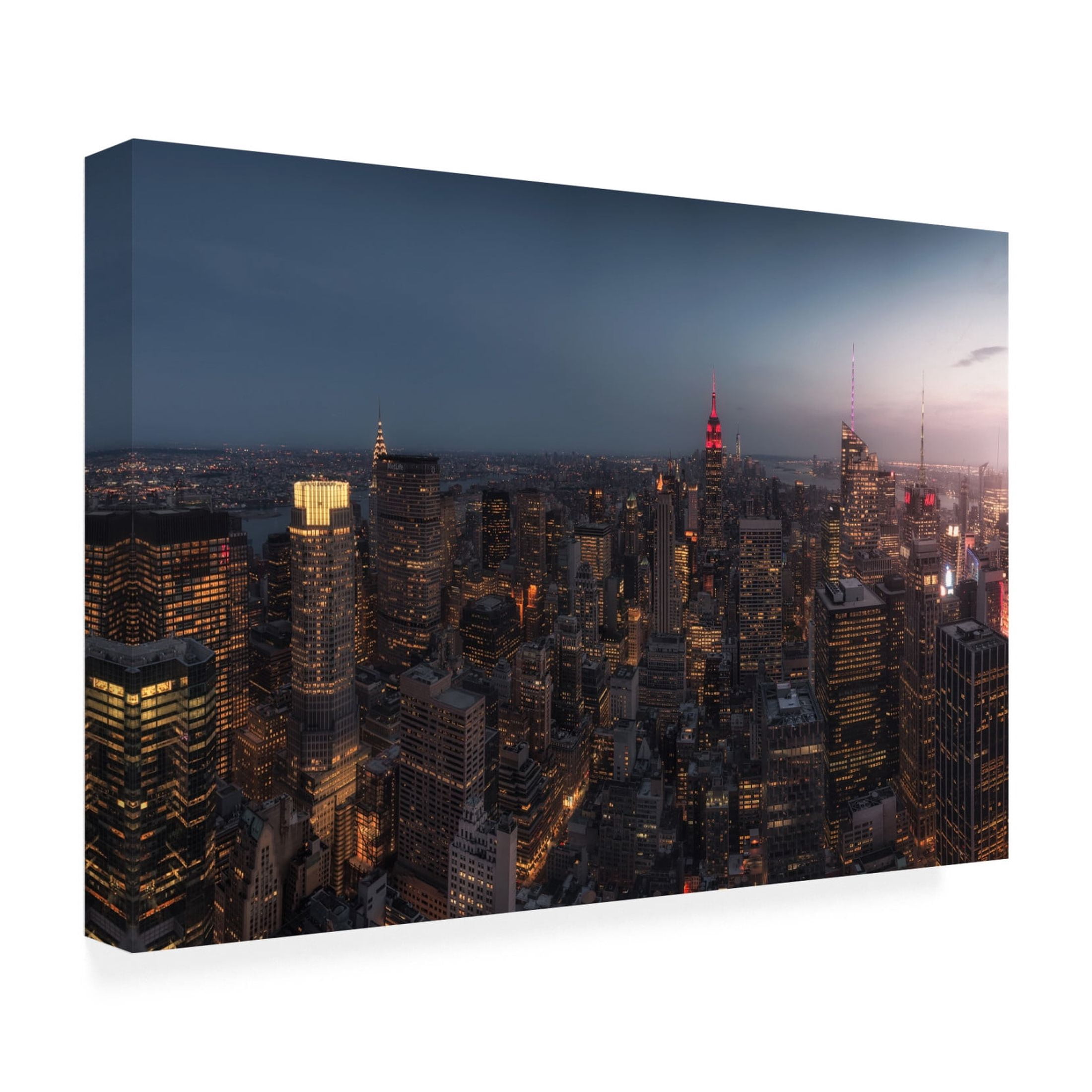 Canvas Wall Art - David Martin Castan 'Top' Wall Art for Living Room, Bedroom, or Office Décor by Trademark Fine Art - 19 x 12 Inches