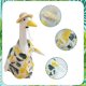 thumbnail image 4 of Porch Goose Outfits Goose Clothes Fits Plastic Cement Statues, Spring Cute Goose Outfit Costume with Hat for Outdoor Garden Patio Yard Lawn Party Decoration(without goose), 4 of 9