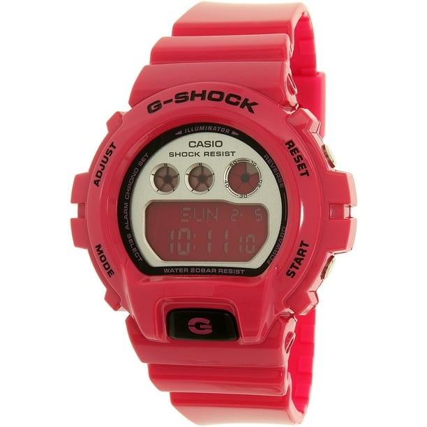 Casio G-Shock - Women's G-Shock GMDS6900CC-4 Pink Plastic Quartz Watch - Walmart.com - Walmart.com