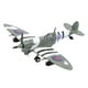 thumbnail image 2 of Modelo de avión a escala 1:48, colección DIY, juguete para armar, juguete hecho a mano, decoración de escritorio, avión Gris, 2 of 9