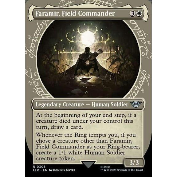 MtG Tales of Middle-Earth Uncommon Faramir, Field Commander (Showcase) #303