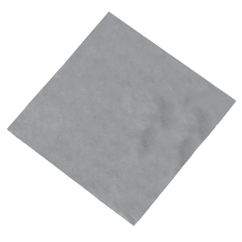 100pcs Sweets Candy Package Foil Paper Square (Silver)