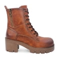 thumbnail image 4 of Women's Lug Sole Combat Boots – Lace-Up Platform Ankle Boots, 4 of 5