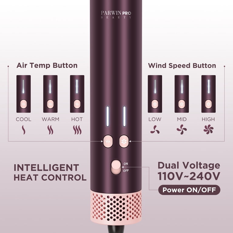 PARWIN PRO BEAUTY 7-in-1 Hot Air Multi-Styler, Jasper Plum photo 2