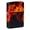 540 Tumbled Brass Fusion Inferno Design, variant on Zippo Pop Art Design Sky Blue Matte Pocket Lighter