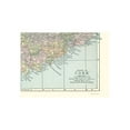 thumbnail image 4 of Historic Map - Cork County Ireland - Bartholomew 1882 - 23 x 31.43 - Vintage Wall Art, 4 of 5