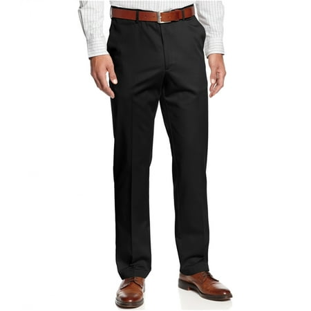 Mens Work To Weekend Non-Iron Casual Trousers (Best Way To Iron Trousers)
