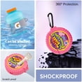 thumbnail image 4 of 3 fundas lindas para Airpod para Airpod 2/1, dibujos animados 3D Kawaii chicle y deportes agua y patata morada Airpods cubierta diseño de alimentos moda divertida accesorios protectores de piel cubierta de silicona oso de fresa Electrónica, 4 of 5