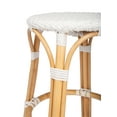 thumbnail image 2 of Butler Tobias White Rattan Counter Stool, 2 of 7