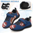 thumbnail image 6 of Uourmeti Boys Slip on Football Shoes Size 12.5 Little Kid School Sneakers Knitted Mesh Sports Shoes Breathable Lightweight Running Tennis Walking Shoes Fashion Athletic Casual Sneaker, 6 of 7