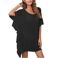 thumbnail image 2 of Fankiway Robe pour Femmes à Volants, Bikini de Plage Ample, Grande Taille, Robes Midi pour Femmes, Printemps, 3660, 2 of 6