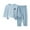 #173-Blue, variant on Favoffer Toddler Boys Girls Sweatsuits Printed Loungewear Set Crewneck Top Elastic Waist Pants Modal-Cotton Blend for Home Sleep Autumn-Winter Daily Wear Big Kid 3-15Y