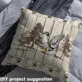 thumbnail image 2 of Homewish Wildlife Duck Man Fabric by the Yard 1 Yard, Rustic Farmhouse Animal Room Decor Fabric by the Yard, Wooden Plank Sewing Fabric, Luxury Bedroom Decor, 2 of 6