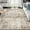 Light Camel, variant on Garvee 5x7 Washable Vintage Rug Floral Print Rug Washable Floor Cover Soft Foldable Accent Rugs, Light Camel