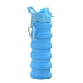 thumbnail image 1 of Kmbangi Portable Collapsible Silicone Water Bottle with Lid Foldable Kettle, 1 of 5
