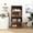 Walnut, variant on Rustic Oak Wardrobe with Drawer & Shelf | Bedroom Storage Utility