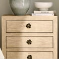 thumbnail image 2 of Set of 6 Gold Brown Flower Metal Cabinet Knobs by Perilla Home, 2 of 9