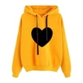 thumbnail image 4 of Sudadera con capucha para mujer, jersey, manga larga, estampado, cómoda, con cordón, blusa, tops Fridja fhghd4707, 4 of 7