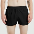 thumbnail image 5 of Aayomet Swimming Trunks for Men Solid Color Quick Drying Pant Plus Size Lace Up Seaside Holiday Shorts Beach Pants (Black, M), 5 of 5