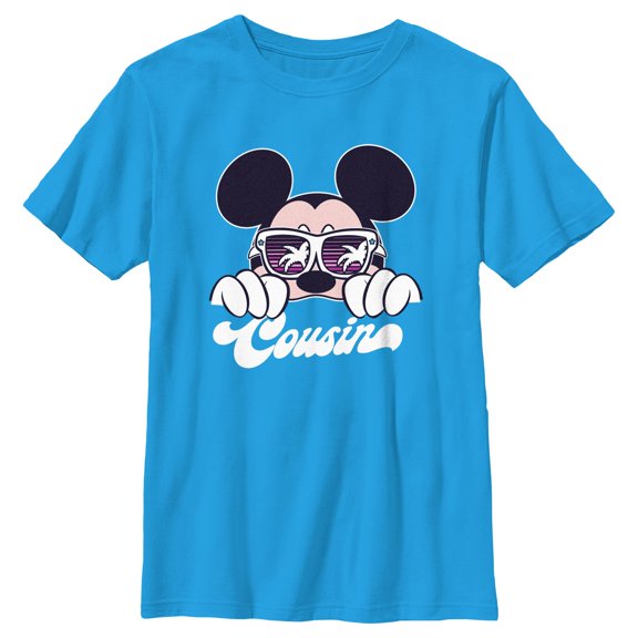Boy's Mickey & Friends Cool Summer Cousin Graphic T-Shirt