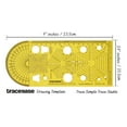 thumbnail image 2 of Traceease House Plan Drafting Ruler,Technical Drawing Template Engineering Stencils, 2 of 6